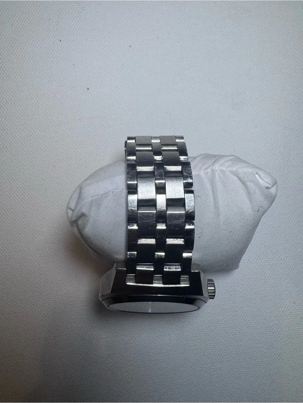 Nixon Monopoly Silver Stainless Steel Watch w/ Date 100M | Needs Battery